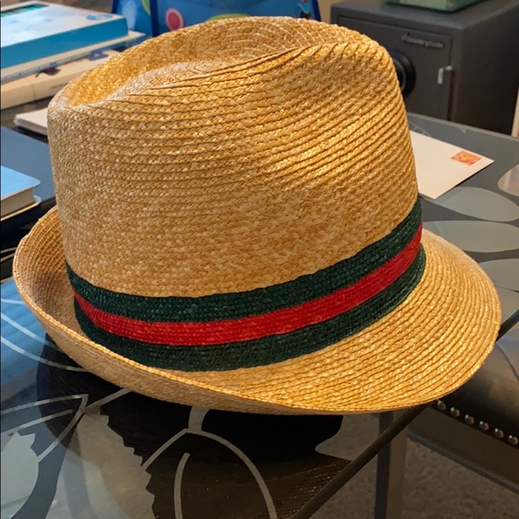 gucci boater hat